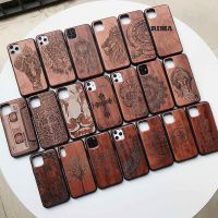 {OLI STUDIO}เคส NaturalWood สำหรับ SamsungS21 Plus S20S20S10 Plus Case COVER Shellbag