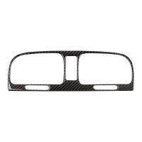 For Volkswagen Golf 6 Gti R MK6 2008-2012 Carbon Fiber Interior Middle Air Vent Frame Decoration Stickers Trim Car Accessories