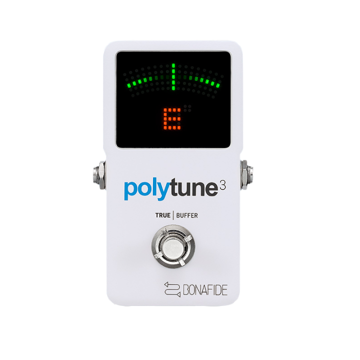 TC Electronic PolyTune 2 3 Clip folk wood electric guitar bass tuner