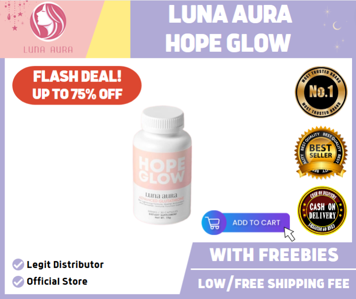 Luna Aura Hope Glow Advanced Glutathione Capsules Lazada Ph