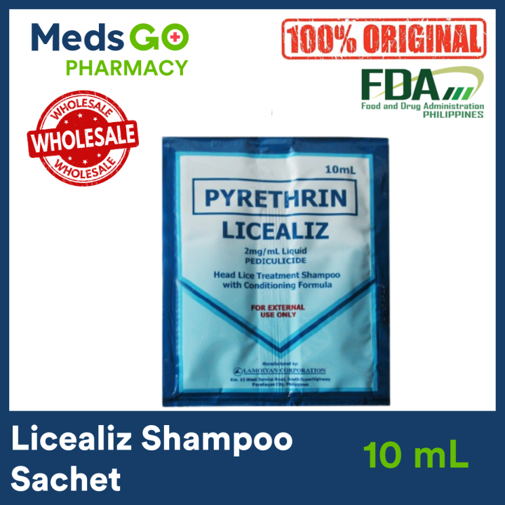 LICEALIZ Lice removal Shampoo 10ml Lazada PH