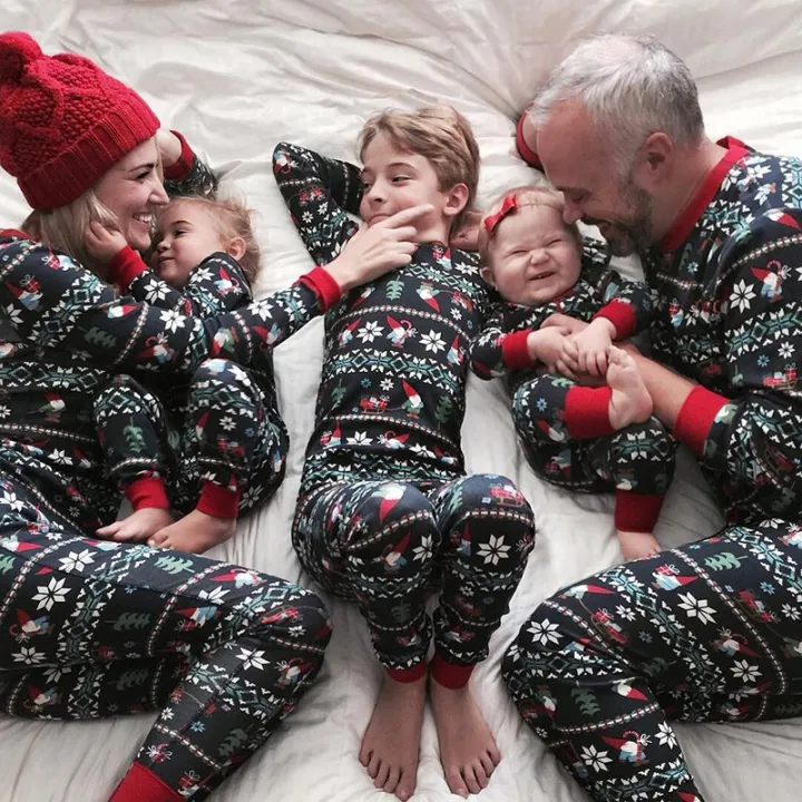 2022 Matching Christmas Family Pajamas 