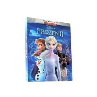 HD Blu Ray BD Ice And Snow Fate 1-2 Frozen 4DVD แผ่น Blu Ray การ์ตูนภาษาอังกฤษ1080P