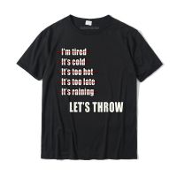 Track and Field Shot Put Discus Throwers No Excuses T Shirt Dominant Men T Shirt Printing Tops &amp; Tees Cotton Birthday XS-6XL