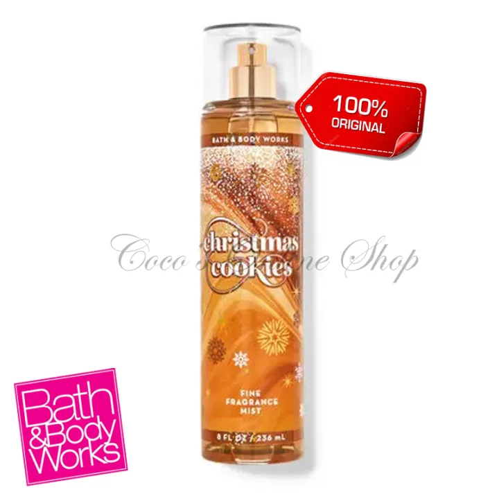 New Original Bath And Body Works Christmas Cookies Fine Fragrance Mist 8 Fl Oz 236 Ml