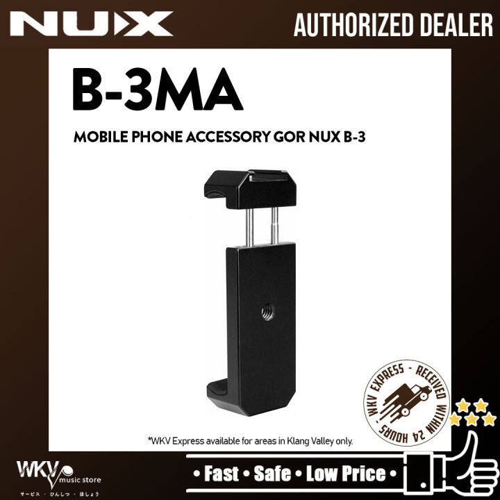 Nux B-3MA Mobile Phone Holder Mount For Clip On Mic Microphone System ...