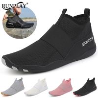 【YD】 Men Beach Barefoot Shoes Dry Diving Socks Shoe Top Swim Wading Sneaker Fishing