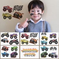 Race Car Temporary Tattoos Car Tattoos Race Cars Stickers Two Fast Race Car Party Favors Racecar Birthday Decoration Supplies