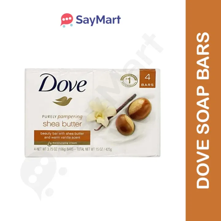 DOVE SOAP BAR 4PCS NOURISHING CARE SHEA BUTTER Lazada PH