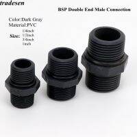 1/4 1/2 3/4 1“BSP Male Connection Hex PVC Pipe Fitting Adapter Coupler Reducer Water Connector For Garden Irrigation System