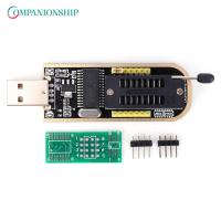 CH341A USB ชุด24 25ชุด8 PIN/16PIN แฟลช EEPROM BIOS USB พอร์ตเพื่อ TTL แฟลช EEPROM BIOS USB SPI Flash