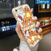 เคส Dienya สำหรับ Huawei Y6 Pro 2019ใหม่การ์ตูน Pokemon พื้นผิวขอบสี่เหลี่ยมเคสชุบซิลิก้าเจลนิ่มกันกระแทกเคสมือถือรวมทุกเลนส์กล้องถ่ายรูปฝาครอบป้องกัน