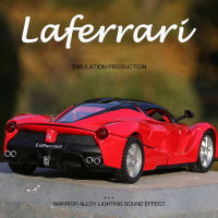 1:32รถของเล่น Ferrari Laferrari ของเล่นล้อแม็กรถยนต์ D Iecasts และของเล่นยานพาหนะรถรุ่นขนาดเล็กขนาดรุ่นรถของเล่นสำหรับเด็ก