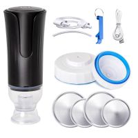 Jar Vacuum Sealer for Wide &amp; Regular Mouth Canning Jars , Jar Sealer Kit for Food Storage Electric Vacuum Pump