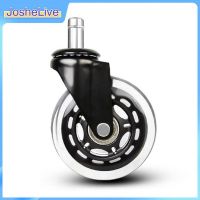 【LZ】p0os3f 1/2.5  3  Universal Mute Wheel For Office Chair Casters Replacement Swivel Rubber Soft Safe Furniture Casters Home Hardware