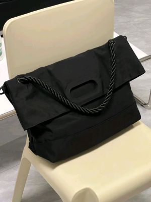 Hot Canvas Women S Casual Tote Bag R Art Crossbody Bags For Women Corduroy Zipper Shoulder Handbags Luxury Designer Black Bag