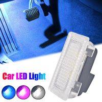 Ultra Bright Car Interior LED Light Trunk Lamps Car Door Lamp Easy Plug for Tesla Model 3 Model X Model S Welcome Pedal Lights