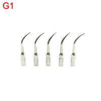 5ชิ้นแพ็คทันตกรรม Ultrasonic Scaler Scaling Tip G1สำหรับนกหัวขวาน EMS Handpiece ทันตแพทย์เครื่องมือ