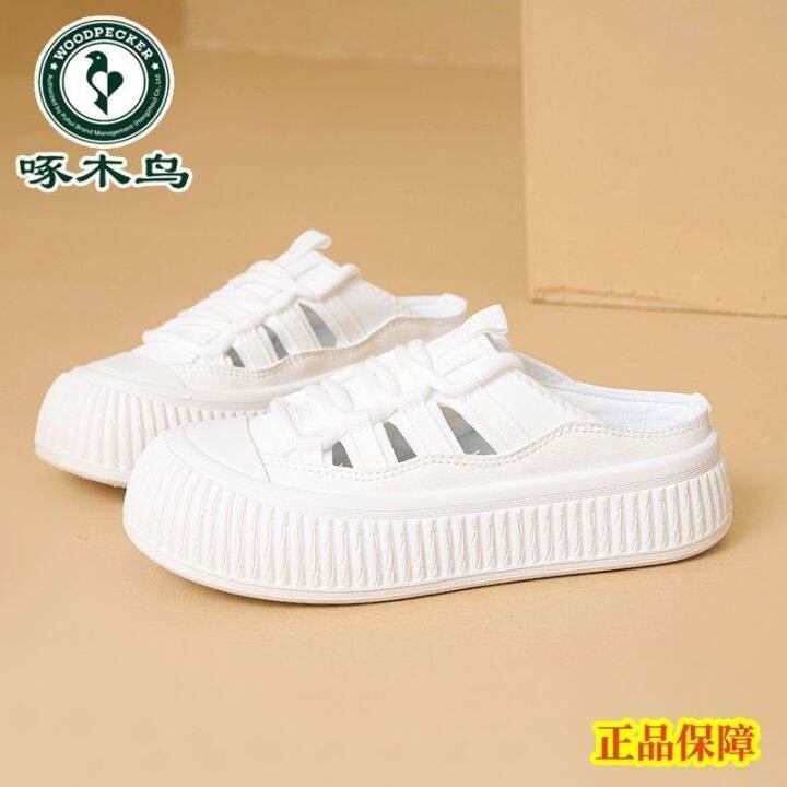 hot-sale-woodpecker-korean-version-hollow-baotou-drag-female-summer-ins-all-match-roman-style-casual-sandals-fashion-outerwear-slippers