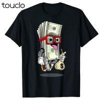 Hip Hop Swag Rap Lover Gift Funny Cash Stacks Bills Tee Tshirt