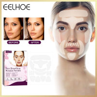 Eelhoe Facial Smooth Anti-Wrinkle Patches Face หน้าผากคอริ้วรอยตาสายตัวลอกสติ๊กเกอร์แผ่น Cheek Frown Chin ครีมบำรุงผิววาง Anti Aging ลบเลือนริ้วรอยผิวหย่อนคล้อย Lift Up เทป (12แพทช์/กล่อง)