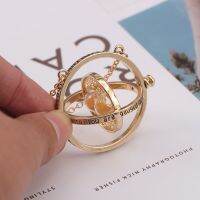 Harrya Pottera Keychian Hermione Grangera Time-Turner สร้อยคอกระเป๋าจี้เครื่องประดับ Kado Kecil