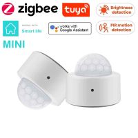 Tuya Smart ZigBee PIR Motion Sensor เครื่องตรวจจับอินฟราเรดไร้สาย Security Burglar Alarm Sensor ใช้กับ Tuya ZigBee Hub