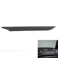 Car Interior Carbon Fiber Co-Pilot Dashboard Panel Decorative Cover Trim for Toyota Tacoma 2015-2020