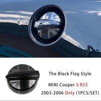 The Black Flag Style Fuel Tank Cover Sticker For MINI Cooper S R53 2003-2006 Only (1PCS/SET) Car-Styling Accessories