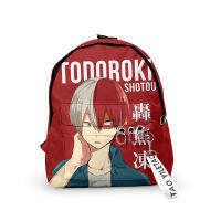 20212021 My Hero Academia Todoroki Shoto 3D Men Women Backpack Oxford hanging buckle Style Girls Child School bag Travel Backpack