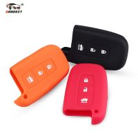 ﺴ Dandkey 3 Buttons Silicone Car Key Case For Hyundai Solaris HB20 Veloster SR IX35 Accent i30 Fob Smart Key Shell