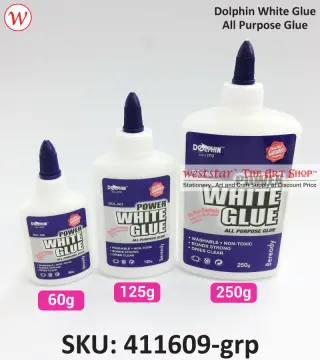 Signature Clear PVA Craft Glue Fine Tip White 147ml 250ml 500ml 1kg  Suitable for School Paper