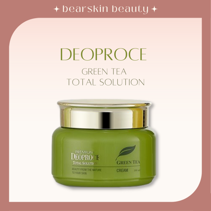 DEOPROCE Green Tea Total Solution Cream 100ml Lazada PH