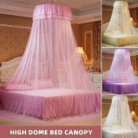 【LZ】❀卐▨  Hanging Canopy for Kids Room Decor  Bed Curtain for Nursery Luxury Anti-mosquito Net with Butterfly without Fluorescent Stars