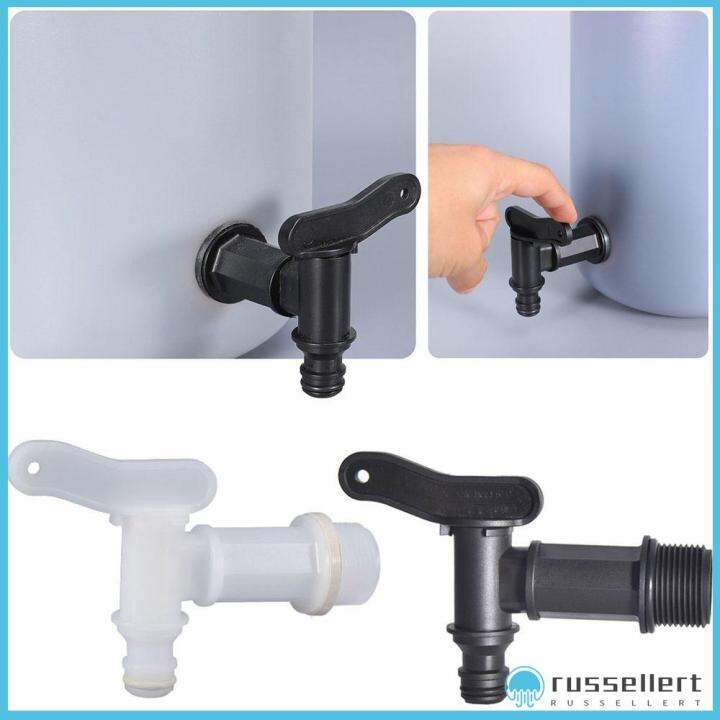 RUSSELLERT Caravan Plastic Replacement RV Water Tank Drain Tap Faucet Water Butt Tap Barrel