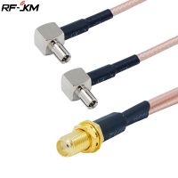 1pcs SMA Female to 2 TS9 male plug connector cable  Antenna Pigtail Coaxial Cable ts9 to sma Connector  for 4G LTE Modem Electrical Connectors