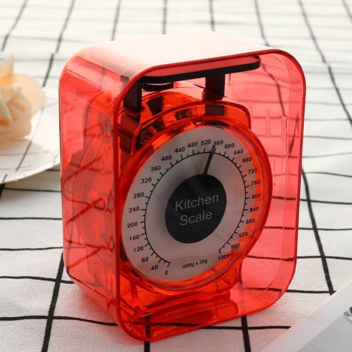 Mechanical Kitchen Scale for Restaurant Cooking Vegetables With Read