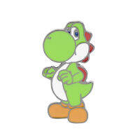 [COD] ซูเปอร์มาริโอโอมาริโอซีรีส์ไดโนเสาร์เมาท์ Yoshi เข็มกลัดหยอดน้ำมันโลหะผสมโยชิ เกมโจวเปี่ยน