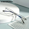 Yimaruili t8616t neue ultra-licht business gl ser rahmen m nner retro - ảnh sản phẩm 1