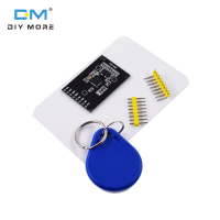 Diymore RC522มินิ RFID RF IC การ์ดอุปนัยอ่าน/เขียนบัตรรูดโมดูล13.56เมกะเฮิร์ตซ์3.3โวลต์ด้วยพวงกุญแจสำหรับเครื่องอ่านบัตรพัฒนา