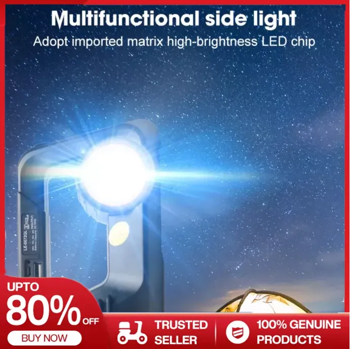【Shipping from Manila】Rechargeable LED Flashlight 100W Handle light