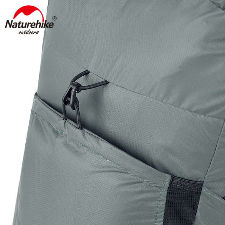 naturehike-ultralight-พับกระเป๋าเป้สะพายหลัง22ลิตรเดินทาง30d-ผ้าไนลอนกันน้ำ-ykk-ซิปเดินป่า-weekender-กระเป๋าเพียง172g-พร้อมกระเป๋าเก็บ-nh17a017-b