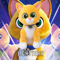 1PCS 25cm Lightyear Sox Movie Cat Doll Plush Toy