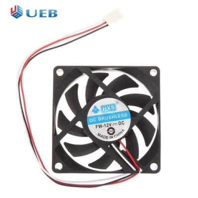 เคสคอมพิวเตอร์แบบพกพาคูลเลอร์12V 7Cm 70Mm PC CPU Cooling Cooler Fan