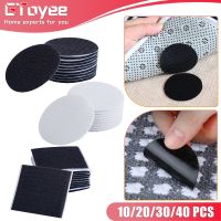 Self-adhesive Hook and Loop Fastener Tape Double Sided Sheet Holder Clips for Bed Sheet Sofa Carpet Mattress Fixed Anti Slip Mat