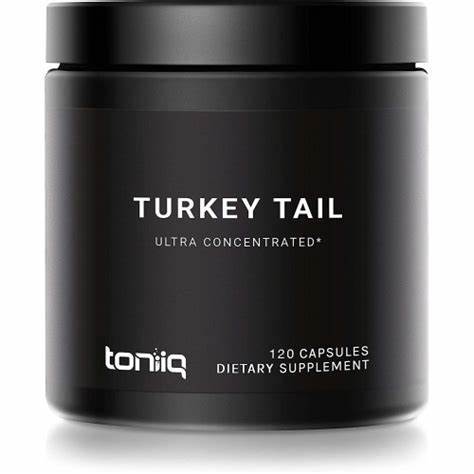 Toniiq Turkey Tail 1200 mg 30% 120 caps Ultra Concentrated