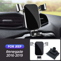 Car Mobile Phone Holder For Jeep Renegade 2016 2017 2018 Air Vent Clip GPS Stand Gravity Navigation Bracket Car Accessories