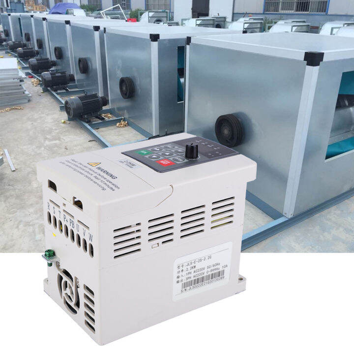 2.2KW เฟสเดียวถึง 3 เฟส 220V ไดรฟ์ความถี่ตัวแปร VFD Motor Converter