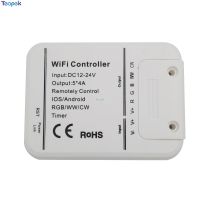 Magic Home Wifi led controller 5 channels RGBWCCTCW Smartphone Control Music And Timer Mode 16 Million Colors DC12-24V 20A