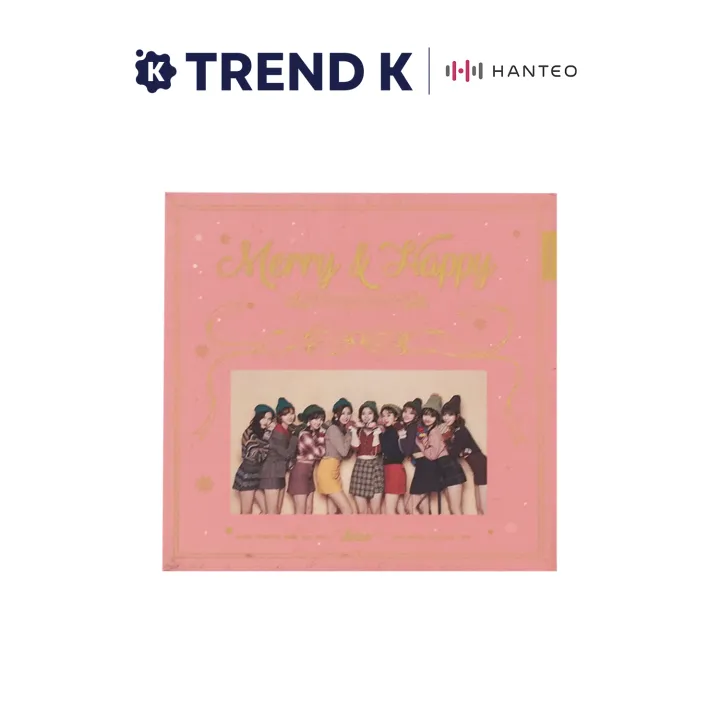 Twice 1st Repackage Album Merry Happy Happy Ver Free Gift Lazada Ph